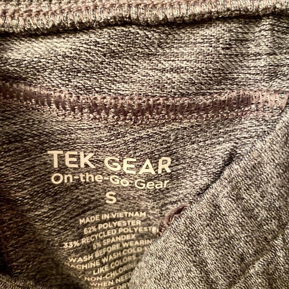 Tek Gear Charcoal Men's Cropped Joggers - Picture 3 of 4